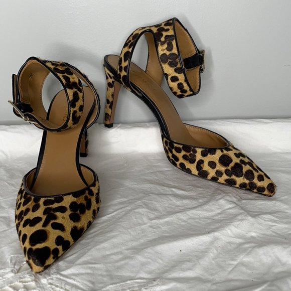 Nine West Leopard Print Heels - Picture 2 of 11
